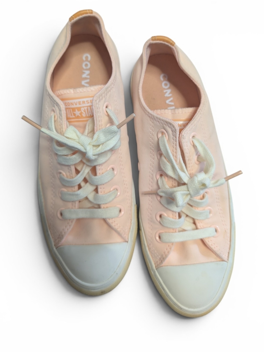 Converse All Star Low Top Sneakers in Peach